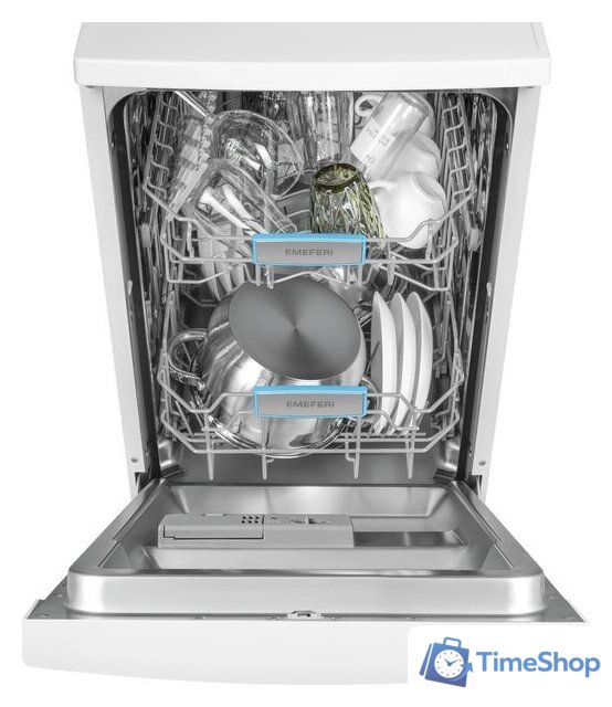 Отдельностоящая посудомоечная машина Meferi MDW4562WH FS Light - Изображение №6 — Интернет-магазин Time-Shop