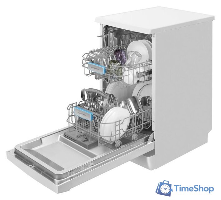 Отдельностоящая посудомоечная машина Meferi MDW4562WH FS Light - Изображение №10 — Интернет-магазин Time-Shop