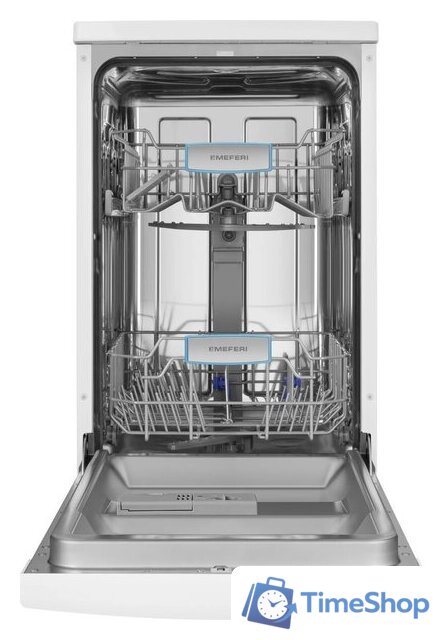 Отдельностоящая посудомоечная машина Meferi MDW4562WH FS Light - Изображение №2 — Интернет-магазин Time-Shop
