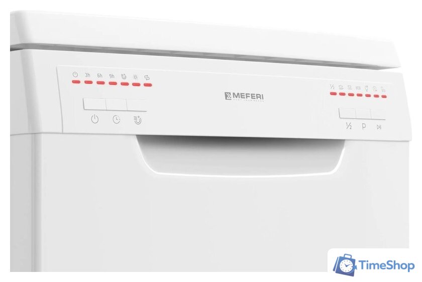 Отдельностоящая посудомоечная машина Meferi MDW4562WH FS Light - Изображение №11 — Интернет-магазин Time-Shop