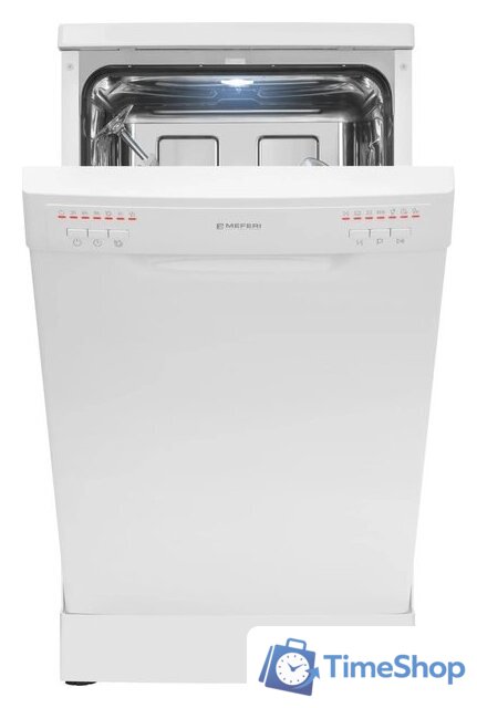 Отдельностоящая посудомоечная машина Meferi MDW4562WH FS Light - Изображение №4 — Интернет-магазин Time-Shop