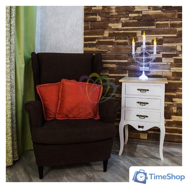 Светильник Neon-Night Подсвечник со свечками 513-034 - Изображение №7 — Интернет-магазин Time-Shop