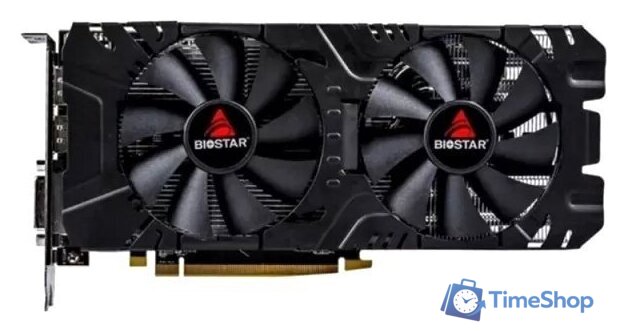 Видеокарта BIOSTAR Radeon RX 580 2048SP 8GB GDDR5 VA5815RV82 - Изображение №1 — Интернет-магазин Time-Shop