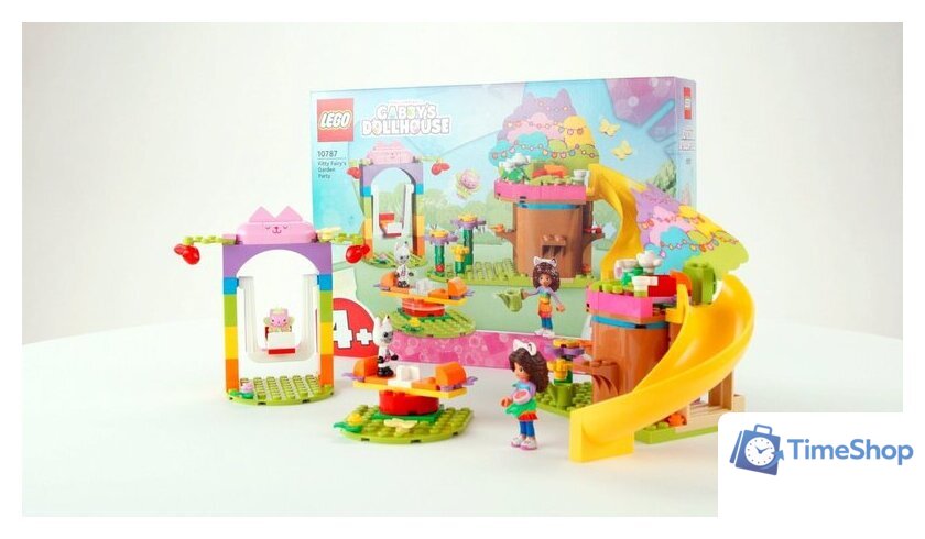 Конструктор LEGO Gabby's Dollhouse 10787 Вечеринка в саду Китти Феи - Изображение №3 — Интернет-магазин Time-Shop