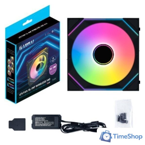 Вентилятор для корпуса Lian Li Uni Fan SL-INF 140 Wireless 14SLIN1W1B G99.14SLIN1W1B.R0 - Изображение №6 — Интернет-магазин Time-Shop