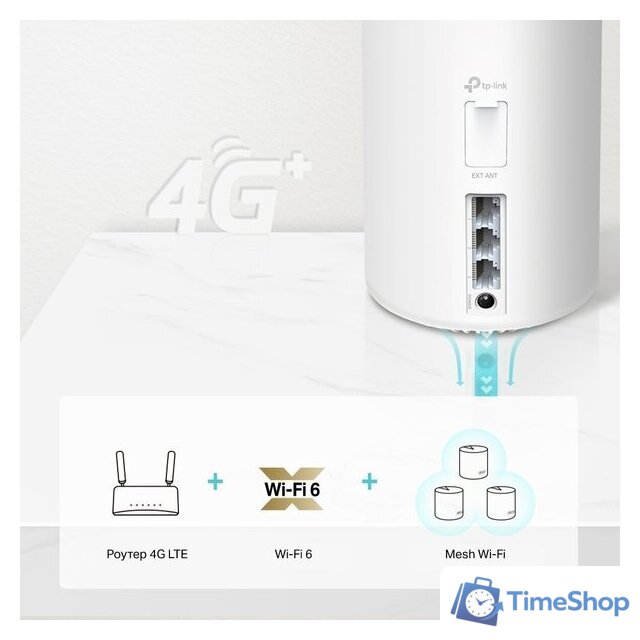 4G Wi-Fi роутер TP-Link Deco X20-4G (1 шт) - Изображение №5 — Интернет-магазин Time-Shop