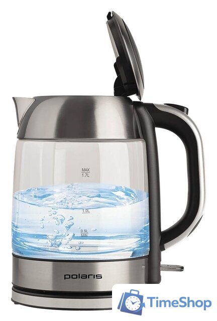 Электрический чайник Polaris PWK 1791CGL - Изображение №3 — Интернет-магазин Time-Shop