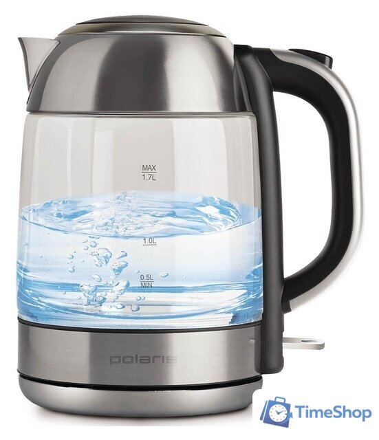 Электрический чайник Polaris PWK 1791CGL - Изображение №2 — Интернет-магазин Time-Shop
