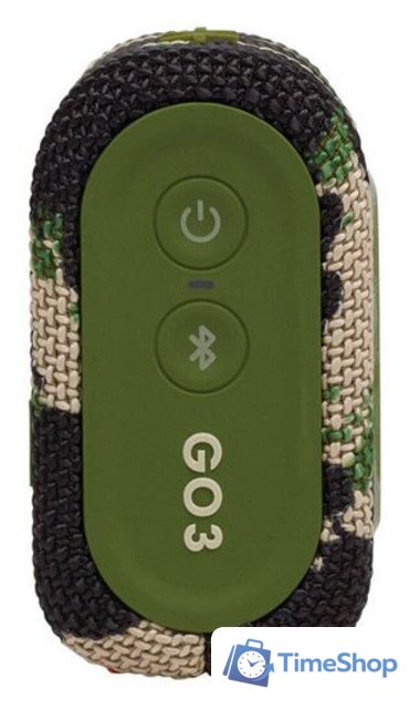 Беспроводная колонка JBL Go 3 (камуфляж) - Изображение №7 — Интернет-магазин Time-Shop