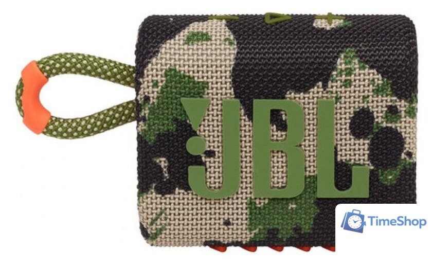 Беспроводная колонка JBL Go 3 (камуфляж) - Изображение №2 — Интернет-магазин Time-Shop