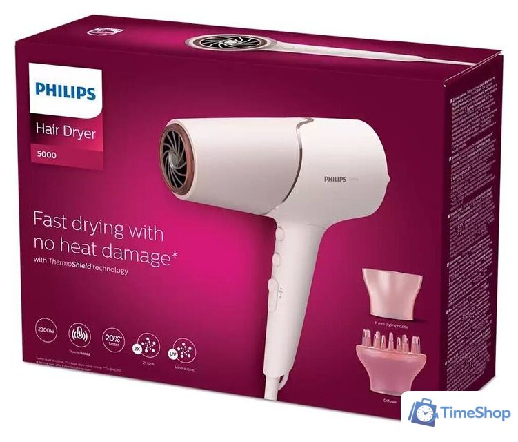 Фен Philips BHD530/00 - Изображение №4 — Интернет-магазин Time-Shop