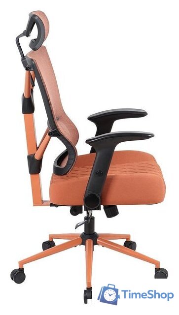 Офисное кресло CHAIRMAN CH566 (оранжевый) - Изображение №5 — Интернет-магазин Time-Shop