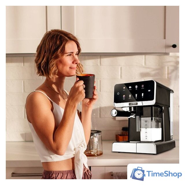 Рожковая кофеварка Yoer Creamo EMF03BK - Изображение №2 — Интернет-магазин Time-Shop