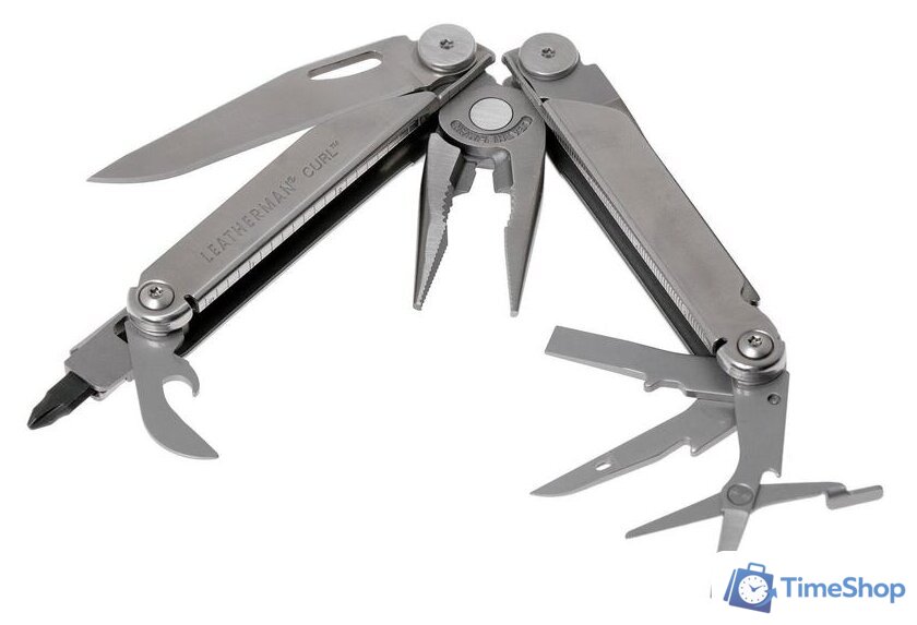 Мультитул Leatherman Curl (серебристый) - Изображение №4 — Интернет-магазин Time-Shop