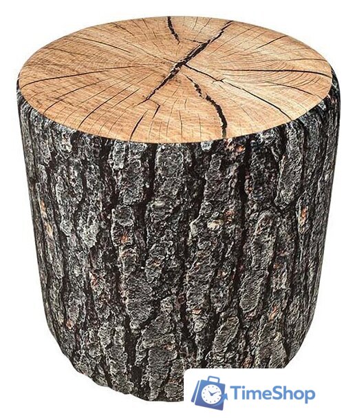 Пуфик Трия Грей тип 1 (серый с рис.) - Изображение №1 — Интернет-магазин Time-Shop