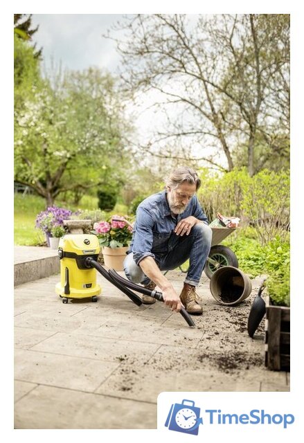 Пылесос Karcher WD 3-18 Battery Set [1.628-551.0] - Изображение №7 — Интернет-магазин Time-Shop