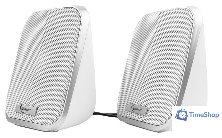 Акустика Gembird SPK-100 (белый) - Изображение №1 — Интернет-магазин Time-Shop