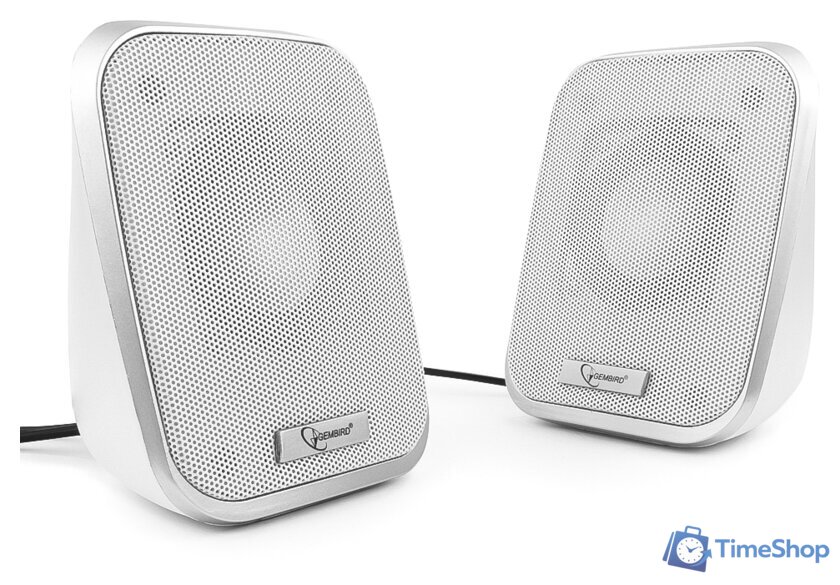 Акустика Gembird SPK-100 (белый) - Изображение №2 — Интернет-магазин Time-Shop