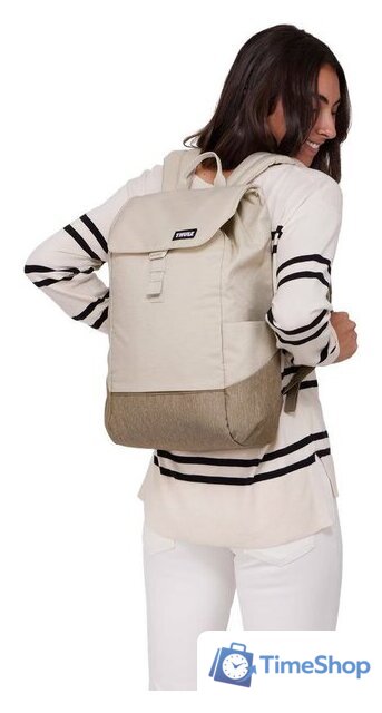 Городской рюкзак Thule Lithos 16L TLBP213PEL/FK (pelican gray/faded khaki) - Изображение №4 — Интернет-магазин Time-Shop