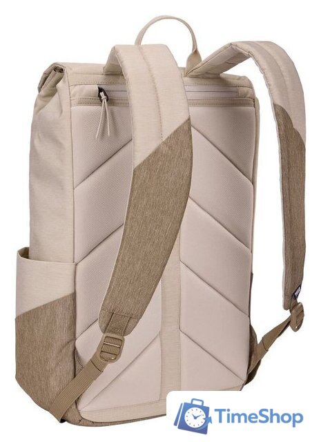 Городской рюкзак Thule Lithos 16L TLBP213PEL/FK (pelican gray/faded khaki) - Изображение №2 — Интернет-магазин Time-Shop