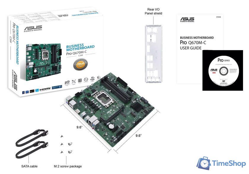 Материнская плата ASUS Pro Q670M-C-CSM - Изображение №9 — Интернет-магазин Time-Shop