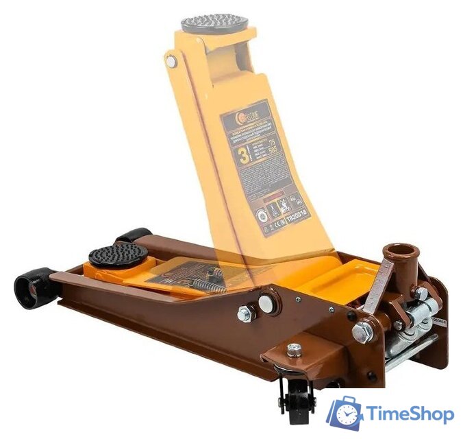 Подкатной домкрат Forstime FT-T830018 (60357) - Изображение №2 — Интернет-магазин Time-Shop