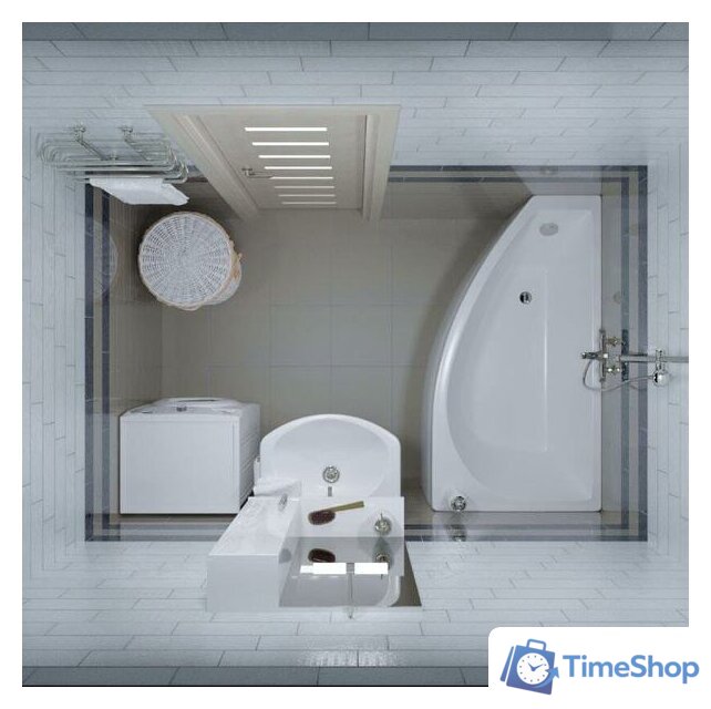 Ванна Triton Бэлла 140x76R (с каркасом) - Изображение №8 — Интернет-магазин Time-Shop