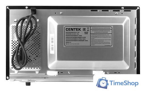 Микроволновая печь CENTEK CT-1561 (черный) - Изображение №7 — Интернет-магазин Time-Shop
