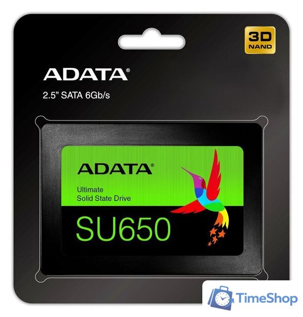 SSD ADATA Ultimate SU650 512GB ASU650SS-512GT-R - Изображение №5 — Интернет-магазин Time-Shop
