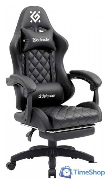 Игровое (геймерское) кресло Defender Anubis (черный) - Изображение №1 — Интернет-магазин Time-Shop