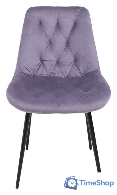 Стул Алвест Av 435 (сливовый бархат/черный) - Изображение №2 — Интернет-магазин Time-Shop