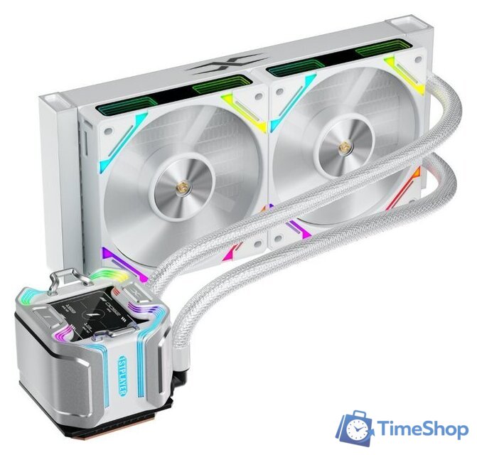 Система жидкостного охлаждения для процессора 1stPlayer X-240 (белый) - Изображение №1 — Интернет-магазин Time-Shop