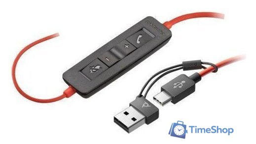 Офисная гарнитура Poly Blackwire 3220 8X228A6 - Изображение №3 — Интернет-магазин Time-Shop