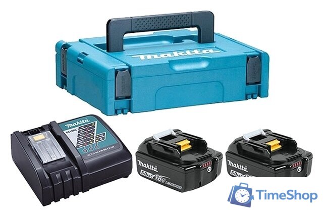 Аккумулятор Makita BL1850B + DC18RC (18В/5.0 а*ч + 18В) - Изображение №1 — Интернет-магазин Time-Shop