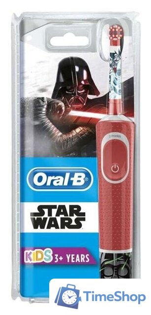 Электрическая зубная щетка Oral-B Kids StarWars D100.413.2K - Изображение №2 — Интернет-магазин Time-Shop