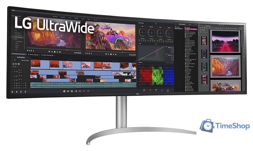 Игровой монитор LG UltraWide 49WQ95X-W - Изображение №4 — Интернет-магазин Time-Shop