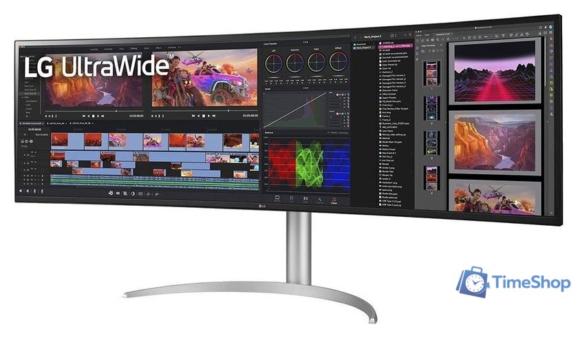 Игровой монитор LG UltraWide 49WQ95X-W - Изображение №2 — Интернет-магазин Time-Shop