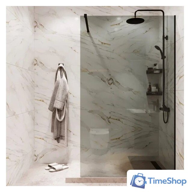 Стеклянная шторка для ванны Benetto BEN-602 BLT - Изображение №1 — Интернет-магазин Time-Shop