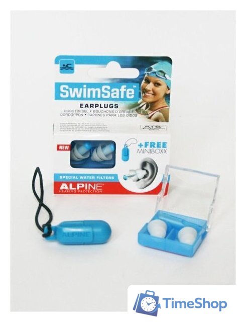 Беруши для плавания Alpine Hearing Protection SwimSafe 111.21.450 - Изображение №3 — Интернет-магазин Time-Shop