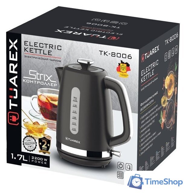 Электрический чайник Tuarex TK-8006 - Изображение №9 — Интернет-магазин Time-Shop