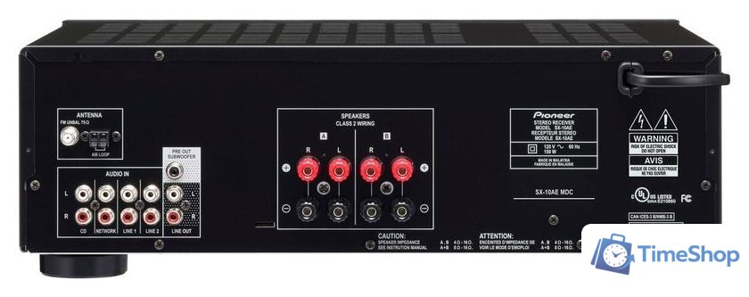 Стереоресивер Pioneer SX-10AE (черный) - Изображение №2 — Интернет-магазин Time-Shop