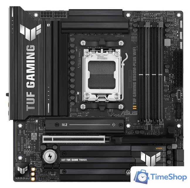 Материнская плата ASUS TUF Gaming B850M-Plus WiFi - Изображение №1 — Интернет-магазин Time-Shop