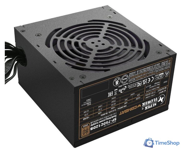 Блок питания Super Flower Combat DB 750W ATX3.1 SF-750C12DB - Изображение №2 — Интернет-магазин Time-Shop
