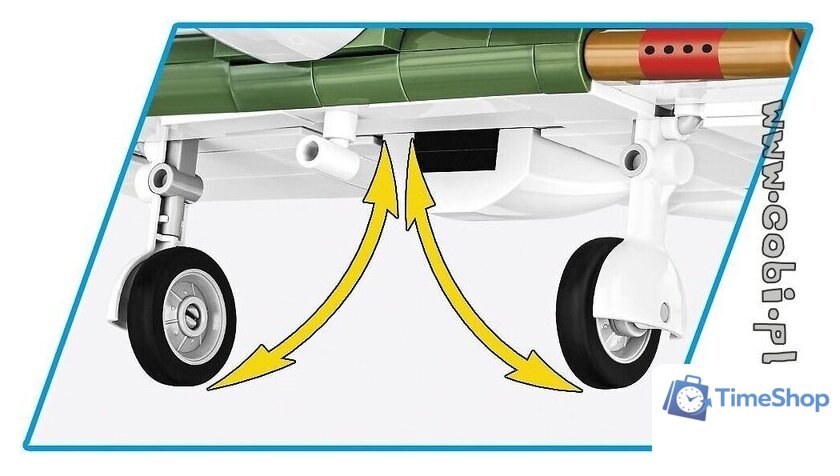 Конструктор Cobi World War II 5728 Hawker Hurricane Mk.I - Изображение №7 — Интернет-магазин Time-Shop