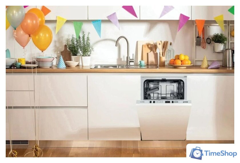 Встраиваемая посудомоечная машина Gorenje GV522E10S - Изображение №3 — Интернет-магазин Time-Shop