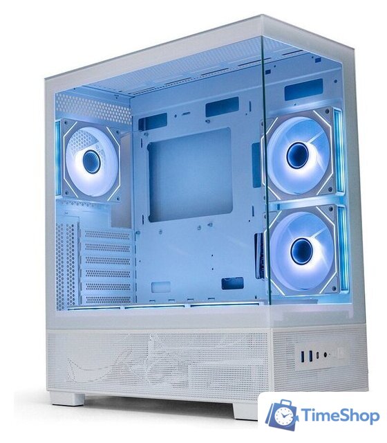 Корпус XASTRA Q500 3ARGB-C10 (белый) - Изображение №4 — Интернет-магазин Time-Shop