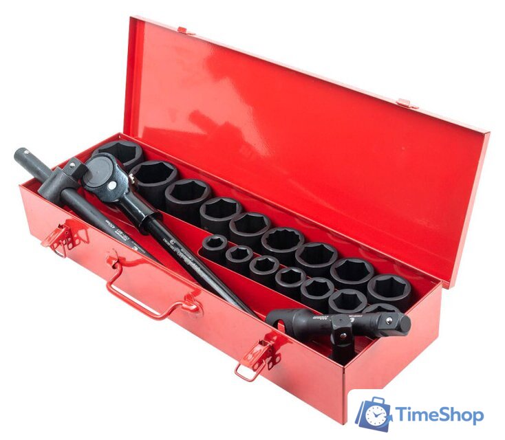 Набор трещотка с головками Everforce EF-6212-5MPB (21 предмет) - Изображение №1 — Интернет-магазин Time-Shop