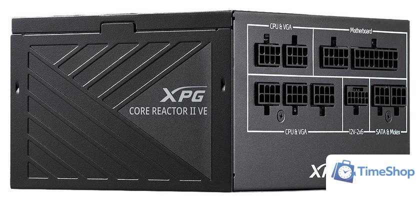 Блок питания ADATA XPG Core Reactor II VE 650W COREREACTORIIVE650G-BKCEU - Изображение №1 — Интернет-магазин Time-Shop