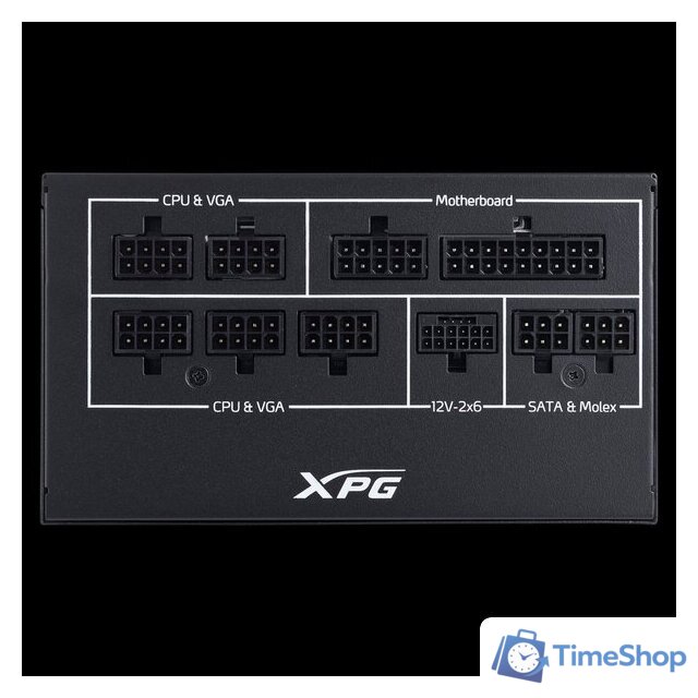 Блок питания ADATA XPG Core Reactor II VE 650W COREREACTORIIVE650G-BKCEU - Изображение №2 — Интернет-магазин Time-Shop