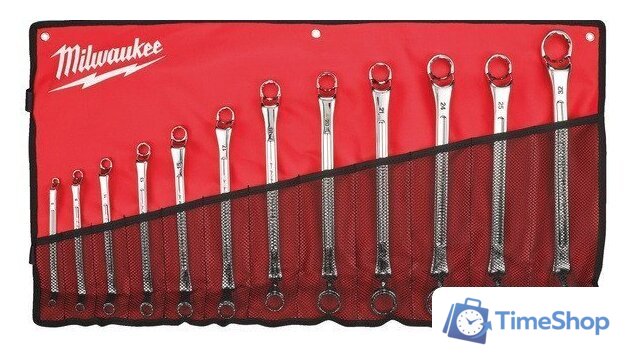 Набор ключей Milwaukee 4932492738 (12 предметов) - Изображение №1 — Интернет-магазин Time-Shop